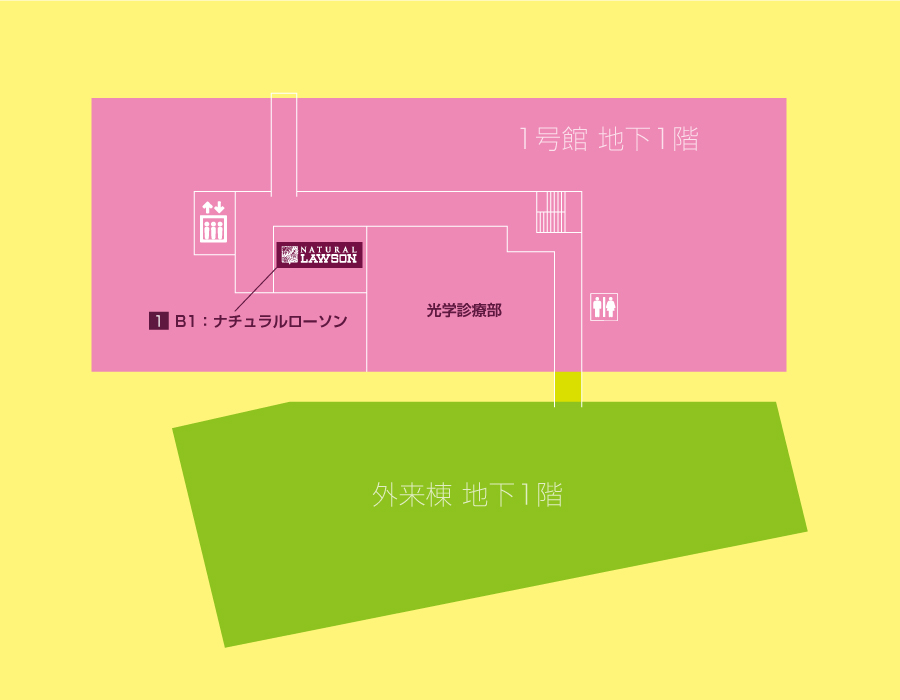 東医療センター 案内マップ